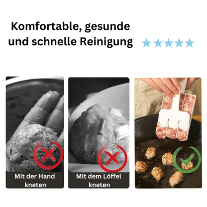 Perfekter Hackbällchen- und Gemüseformer